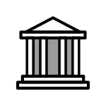 Classical Building SVG Icon